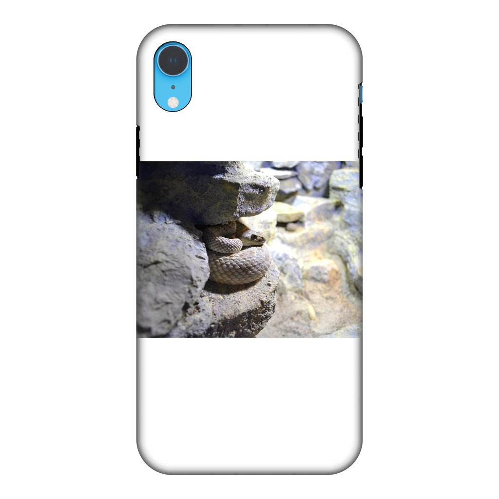 Snake Fully Printed Tough Phone Case showcasing vibrant snake design with dual-layer protection.