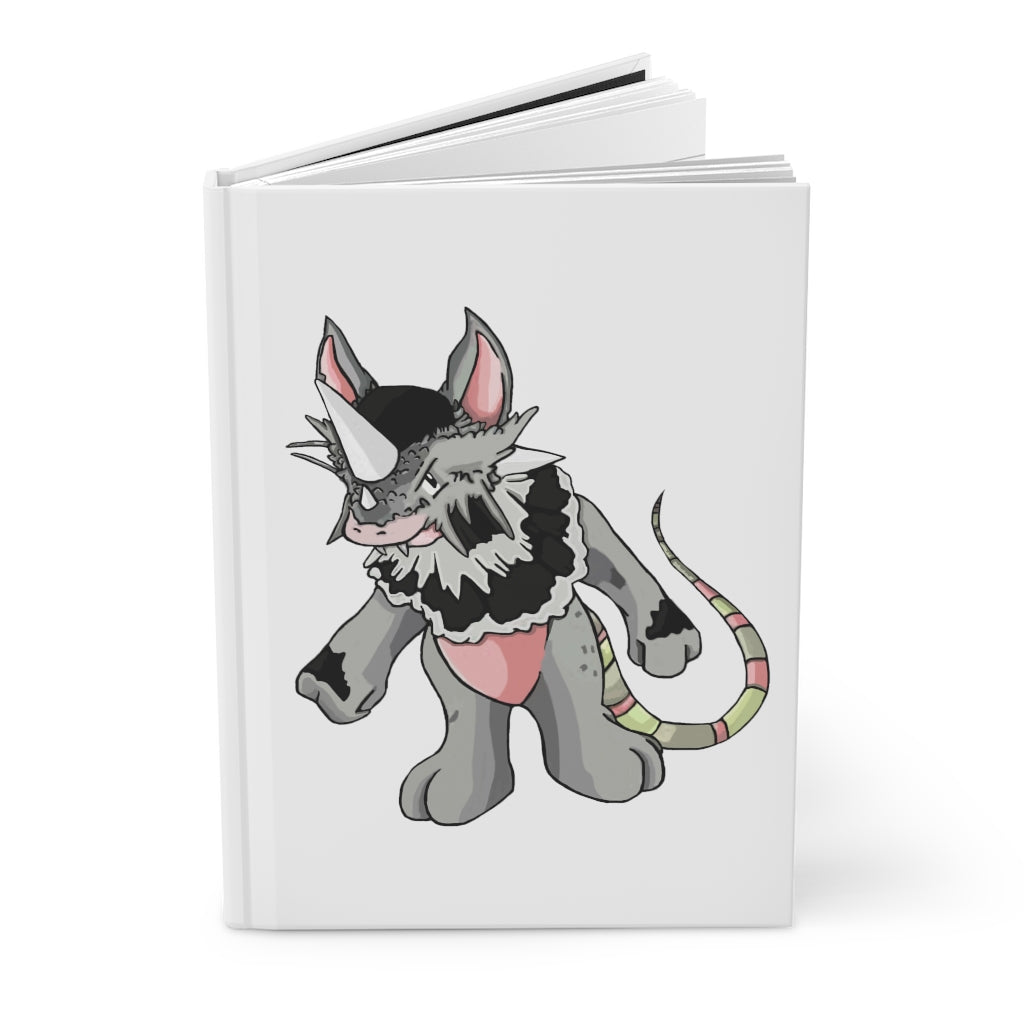 Snibble Hardcover Journal Matte with customizable cover and lined pages, showcasing a stylish matte finish.