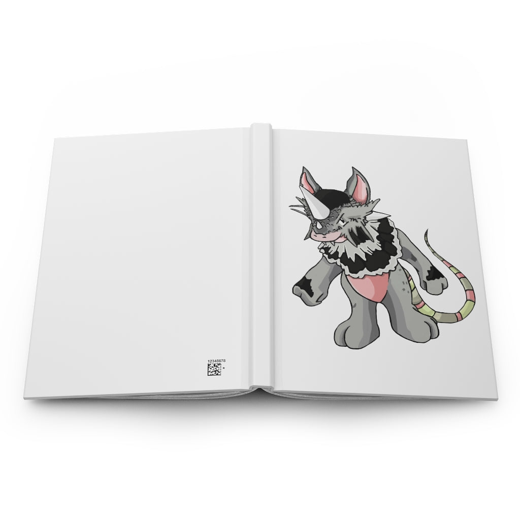 Snibble Hardcover Journal Matte with customizable cover and lined pages, showcasing a stylish matte finish.