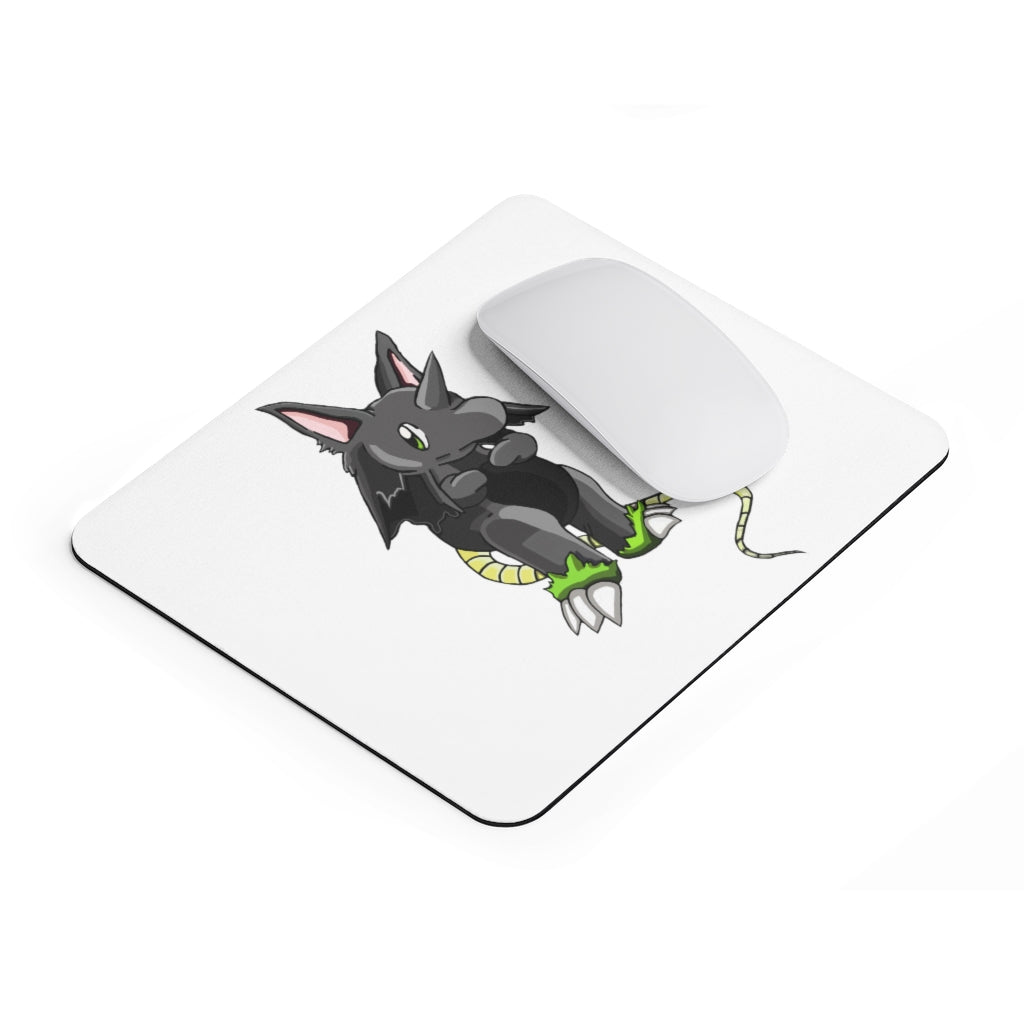 Snouse Mouse Pad featuring a vibrant full print design, made of high-quality neoprene with a non-slip base.