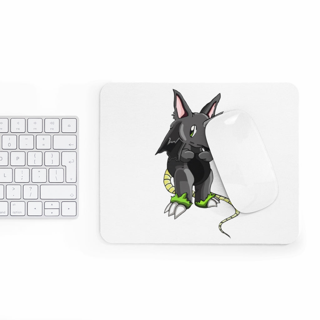 Snouse Mouse Pad featuring a vibrant full print design, made of high-quality neoprene with a non-slip base.