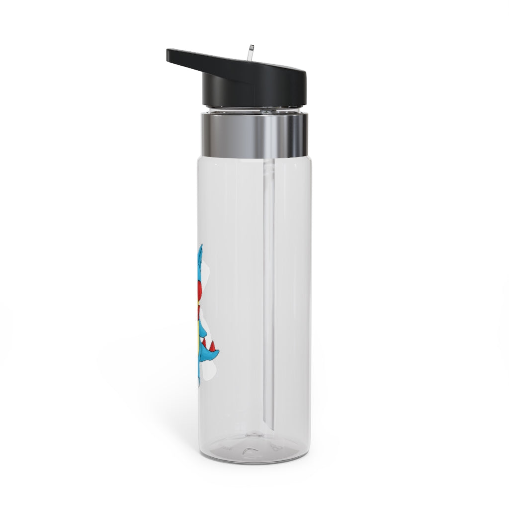 Spakeel Kensington Tritan™ Sport Bottle in vibrant colors with a carabiner hook, showcasing its sleek design and spill-resistant lid.