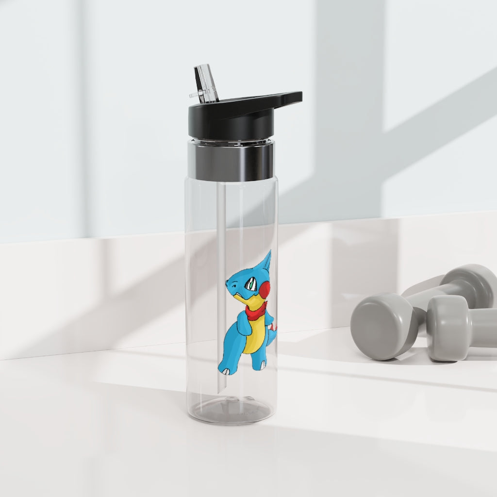 Spakeel Kensington Tritan™ Sport Bottle in vibrant colors with a carabiner hook, showcasing its sleek design and spill-resistant lid.