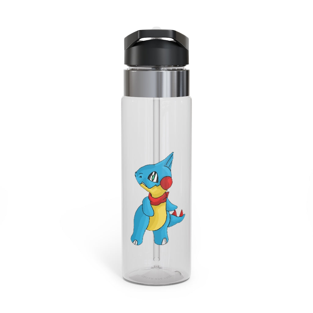 Spakeel Kensington Tritan™ Sport Bottle in vibrant colors with a carabiner hook, showcasing its sleek design and spill-resistant lid.