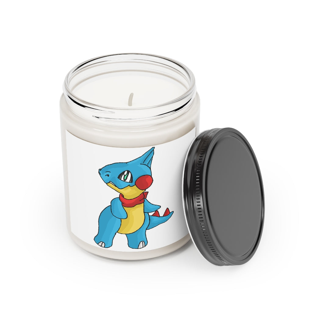 Spakeel Scented Candle in a glass container, showcasing its elegant design and soothing aroma options.