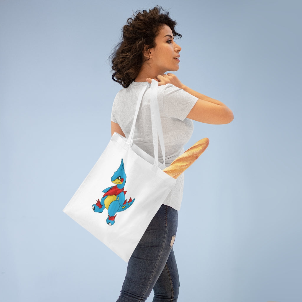 Spakez Tote Bag made of 100% cotton with long handles and cross stitching, available in multiple colors.