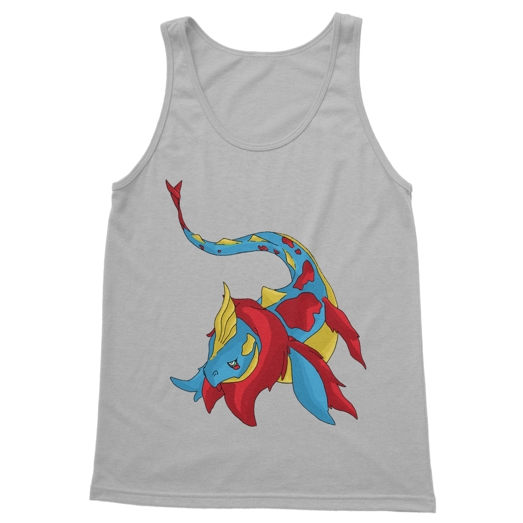 Sphale Classic Adult Vest Top in various colors, showcasing its unisex design and soft cotton fabric.