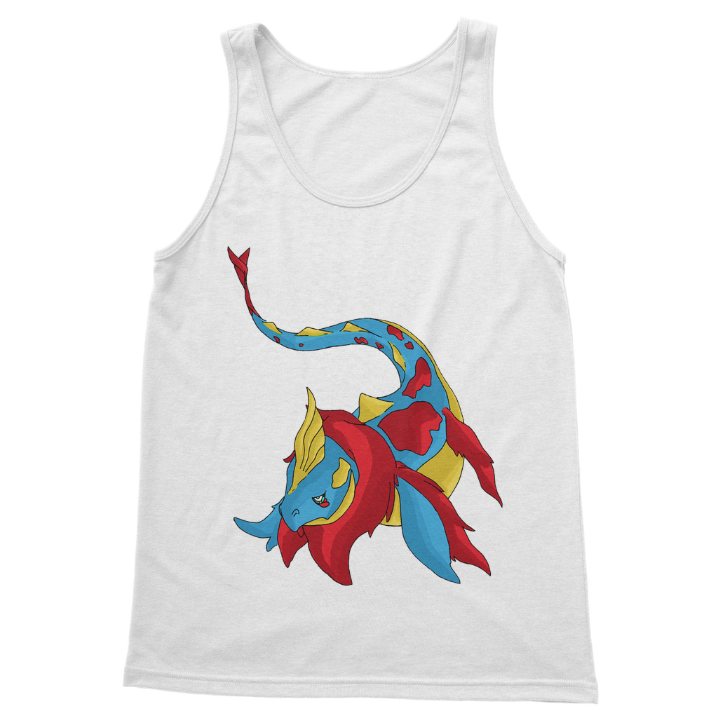 Sphale Classic Adult Vest Top in various colors, showcasing its unisex design and soft cotton fabric.