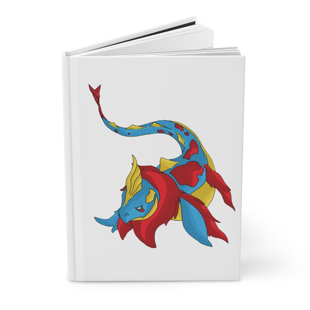 Sphale Hardcover Journal Matte with customizable cover and lined pages, showcasing its sleek design.