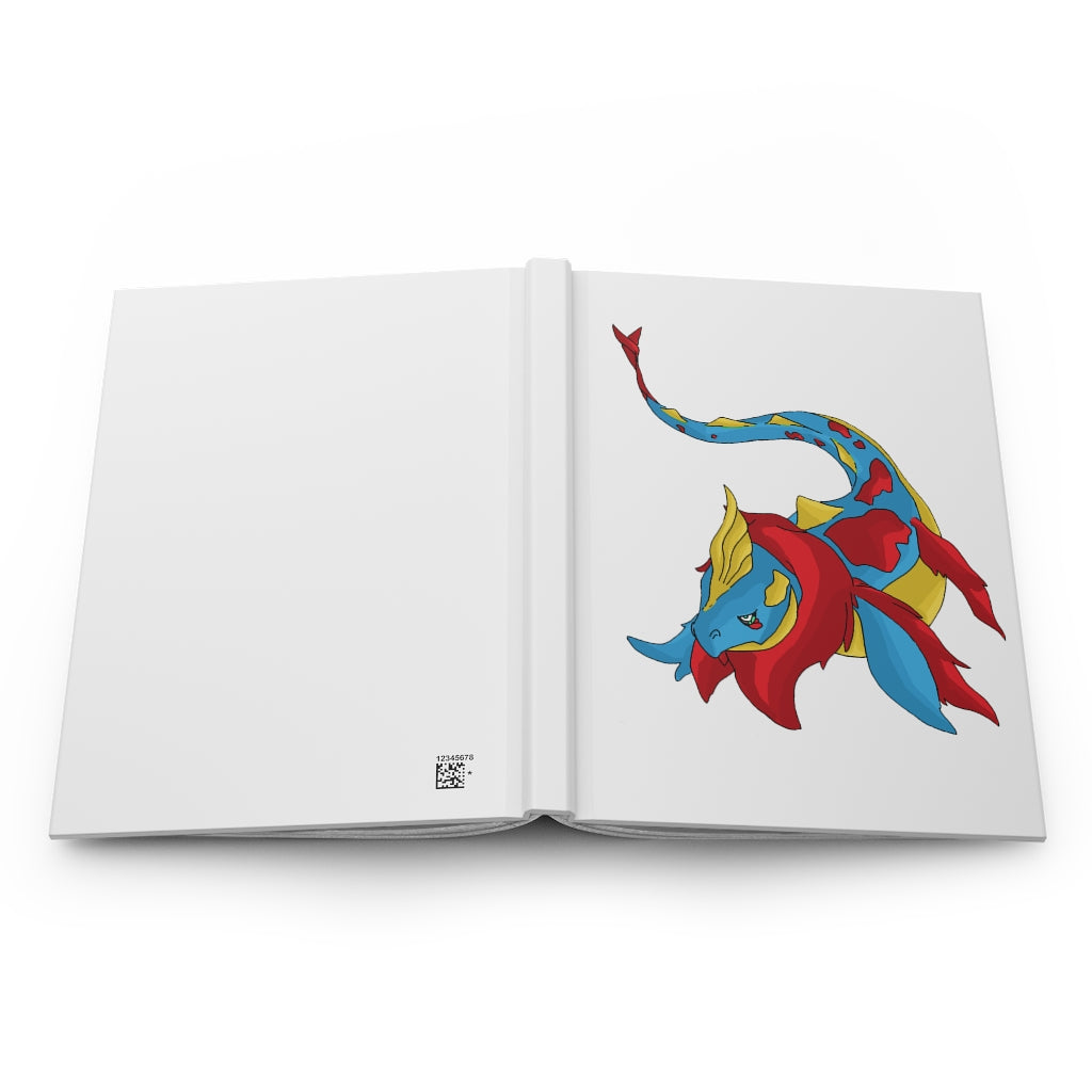 Sphale Hardcover Journal Matte with customizable cover and lined pages, showcasing its sleek design.