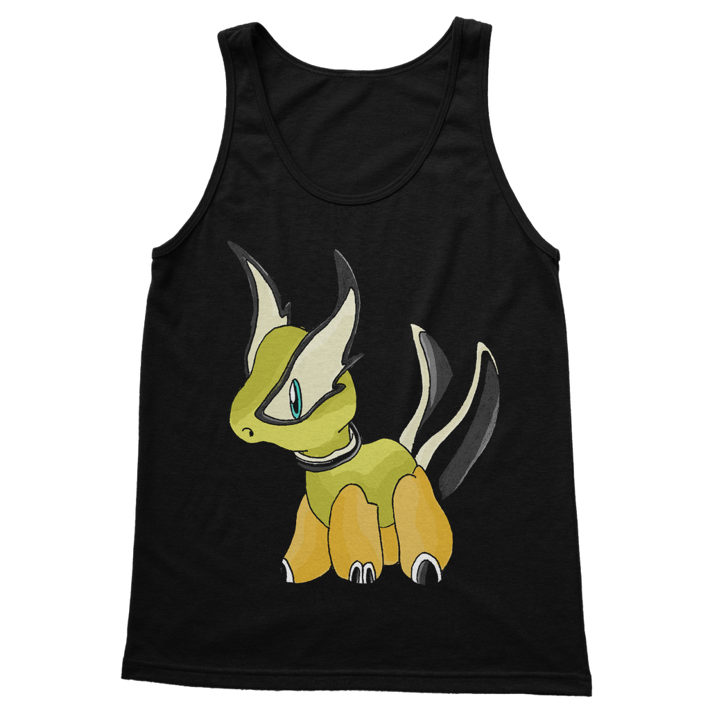 Spore Classic Adult Vest Top in various colors, showcasing its unisex design and high-quality cotton fabric.