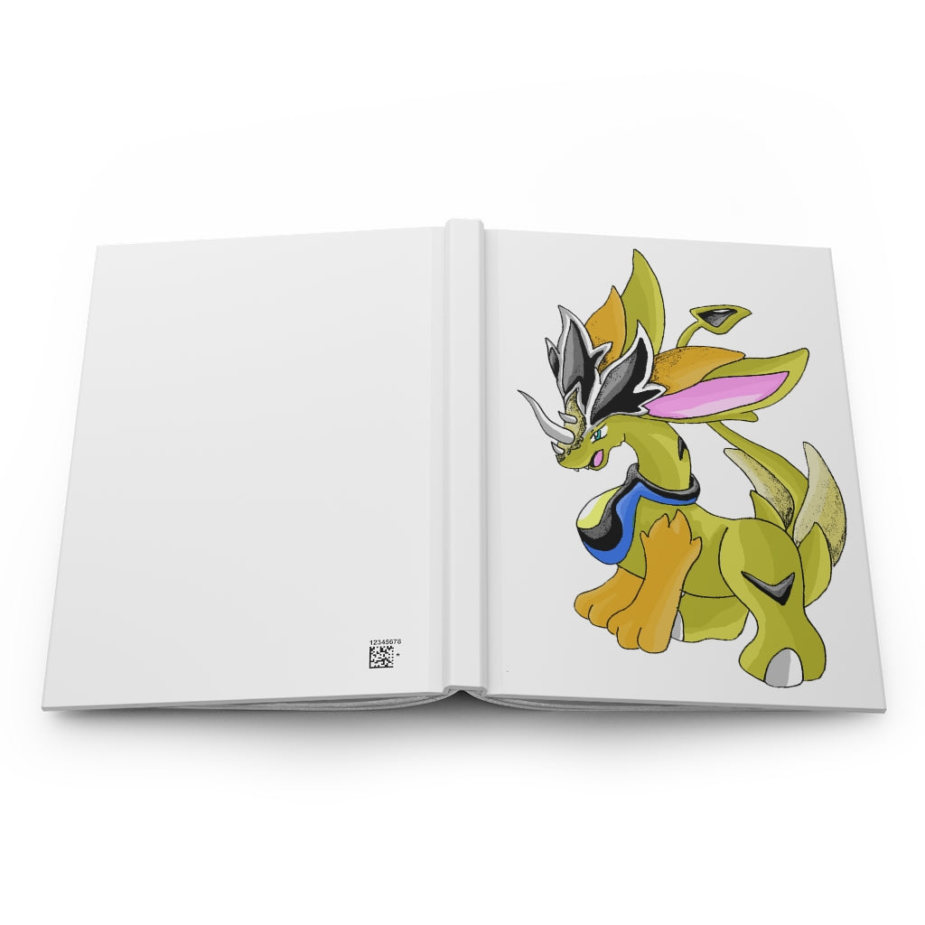 Sporecheila Hardcover Journal Matte with customizable cover and lined pages, showcasing its elegant matte finish.