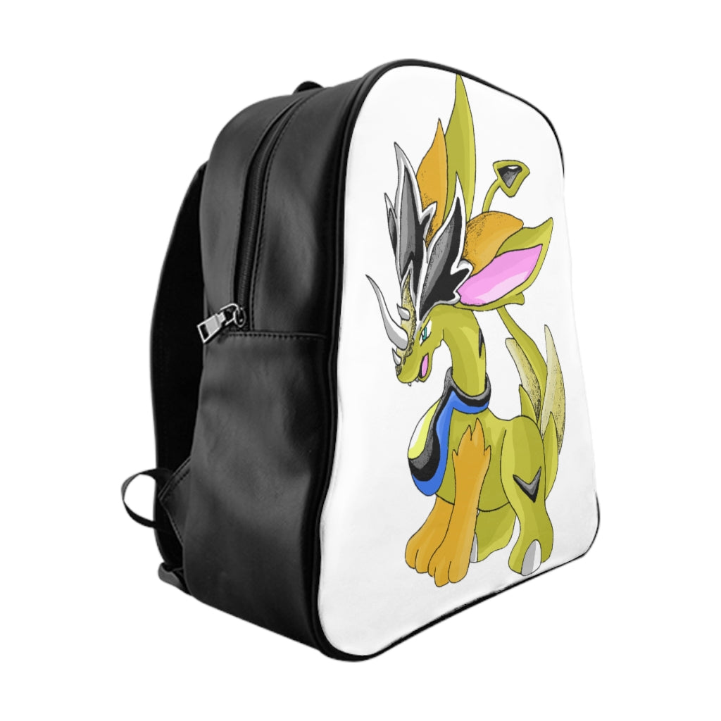 Sporecheila School Backpack featuring a stylish design with quality print, padded back, and multiple inside pockets.