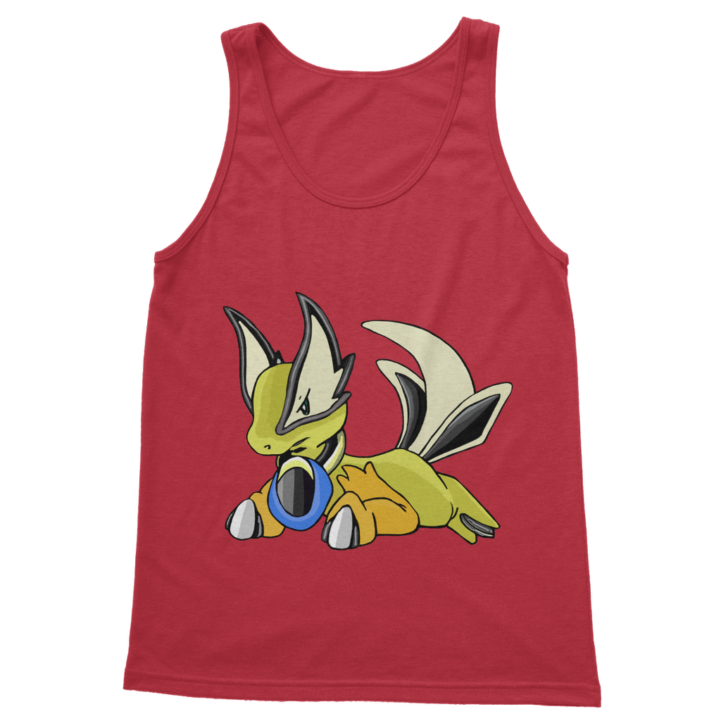 Sporela Classic Adult Vest Top in various colors, showcasing its unisex design and high-quality cotton fabric.