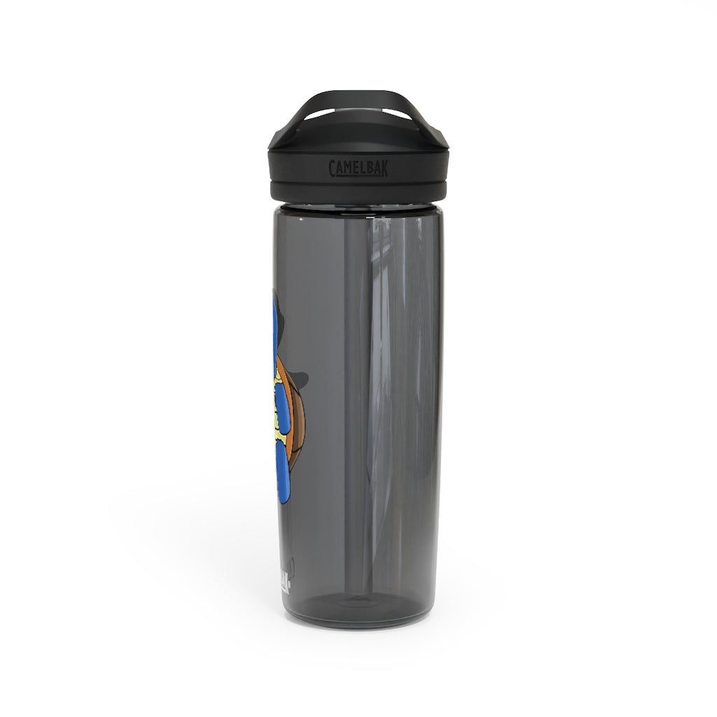 CamelBak Eddy® Water Bottle in 20oz and 25oz sizes, showcasing its durable Tritan™ material and spill-proof design.