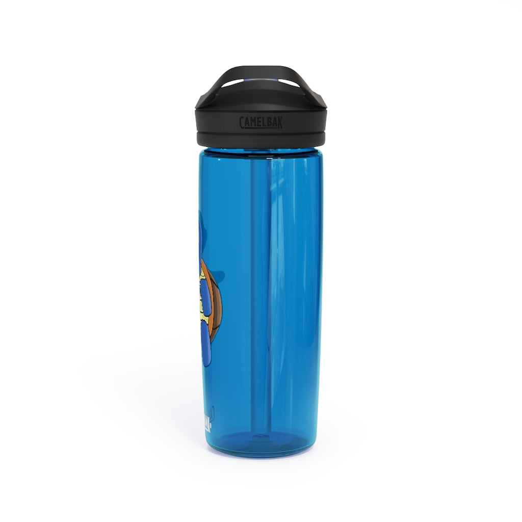 CamelBak Eddy® Water Bottle in 20oz and 25oz sizes, showcasing its durable Tritan™ material and spill-proof design.