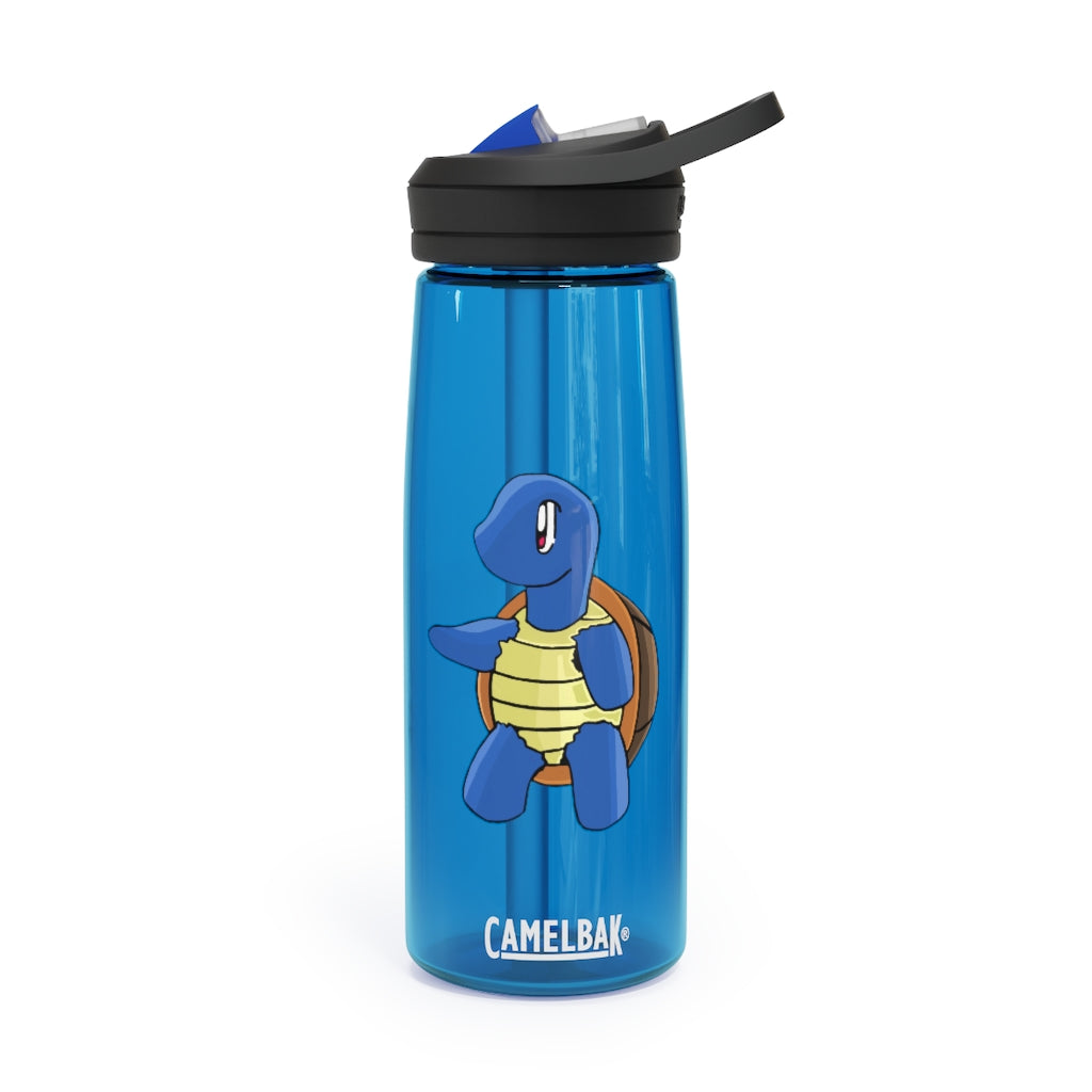 CamelBak Eddy® Water Bottle in 20oz and 25oz sizes, showcasing its durable Tritan™ material and spill-proof design.