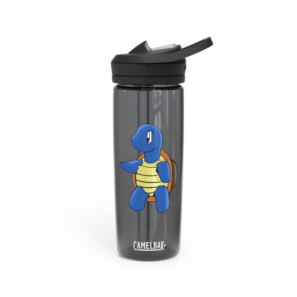 CamelBak Eddy® Water Bottle in 20oz and 25oz sizes, showcasing its durable Tritan™ material and spill-proof design.