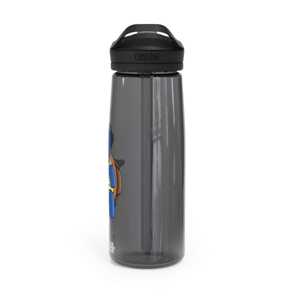 CamelBak Eddy® Water Bottle in 20oz and 25oz sizes, showcasing its durable Tritan™ material and spill-proof design.