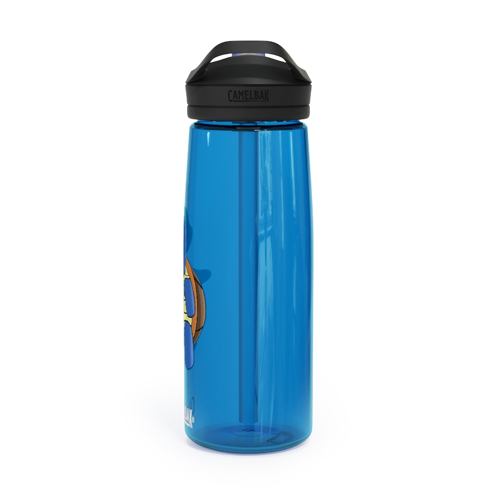 CamelBak Eddy® Water Bottle in 20oz and 25oz sizes, showcasing its durable Tritan™ material and spill-proof design.