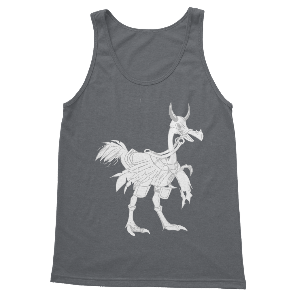 Squawkers Classic Adult Vest Top in various colors, showcasing its unisex design and quality fabric.