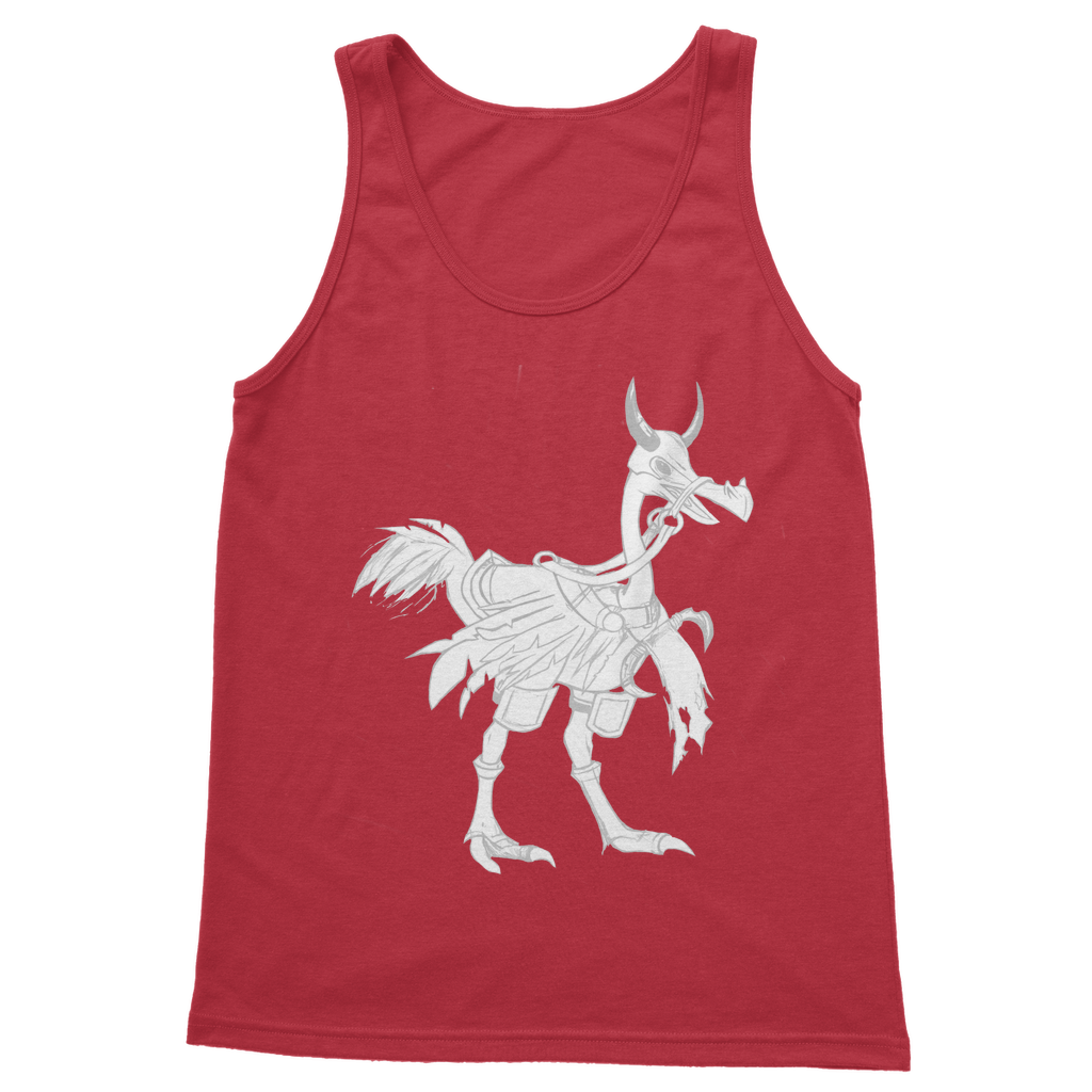 Squawkers Classic Adult Vest Top in various colors, showcasing its unisex design and quality fabric.