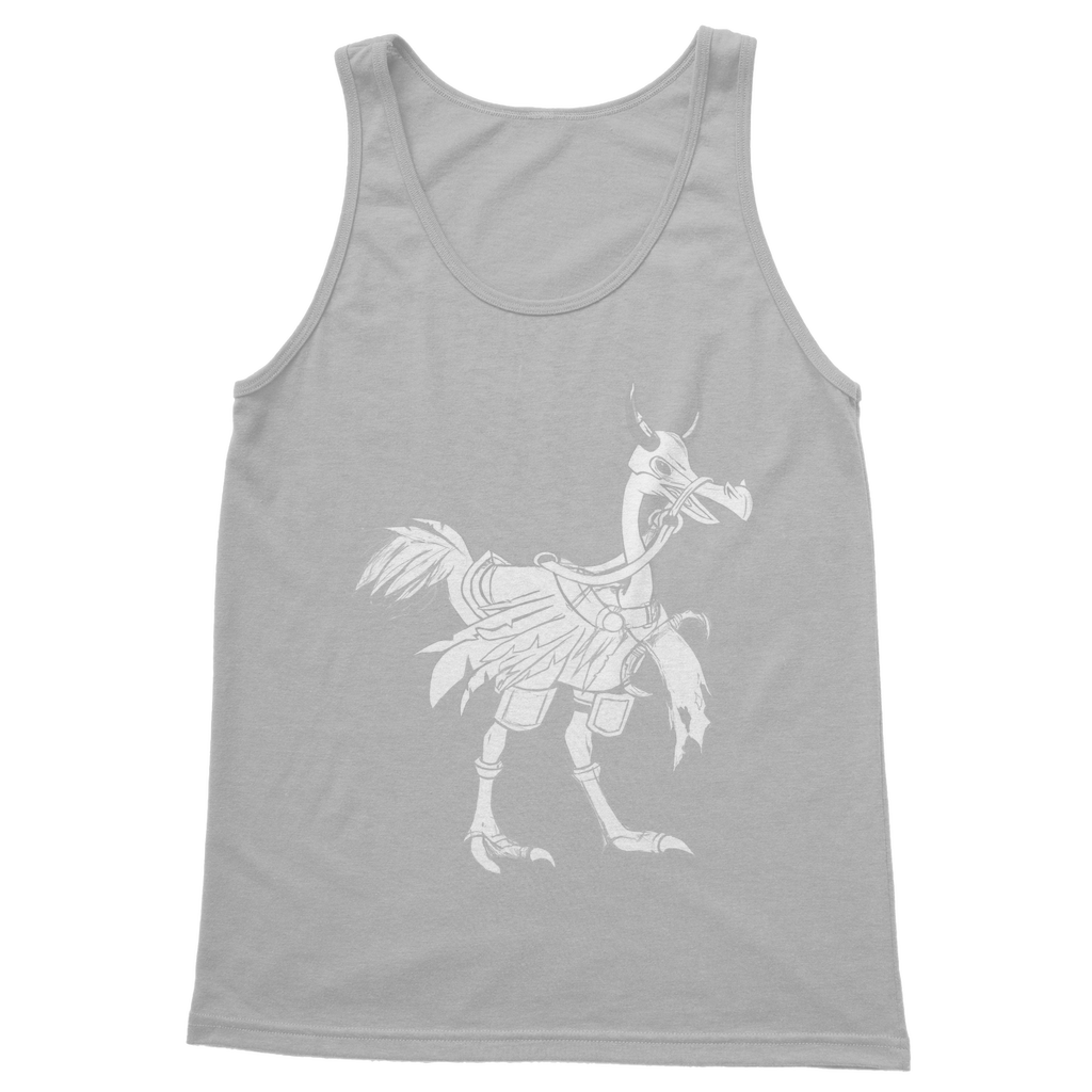 Squawkers Classic Adult Vest Top in various colors, showcasing its unisex design and quality fabric.