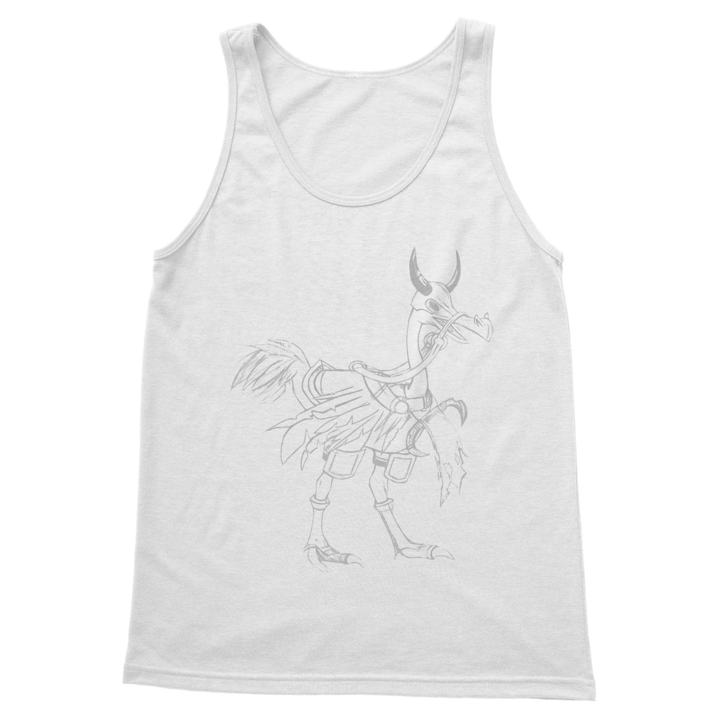 Squawkers Classic Adult Vest Top in various colors, showcasing its unisex design and quality fabric.