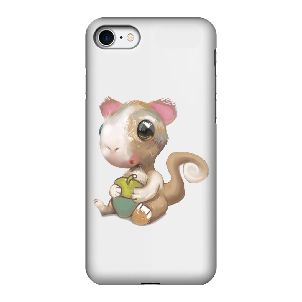 Squirrel Fully Printed Tough Phone Case showcasing vibrant design and dual-layer protection.