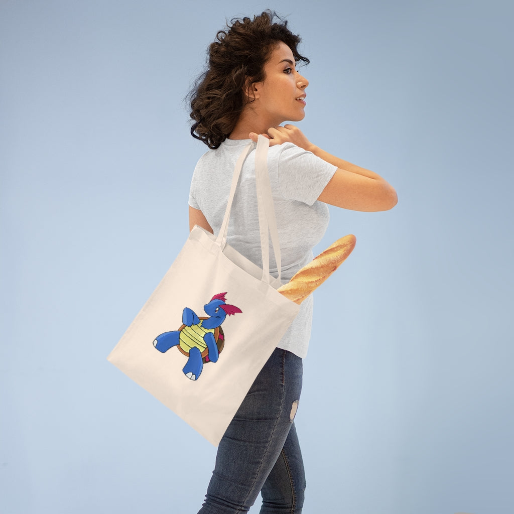 Squirtila Tote Bag made of 100% cotton with cross-stitched handles, available in multiple colors.