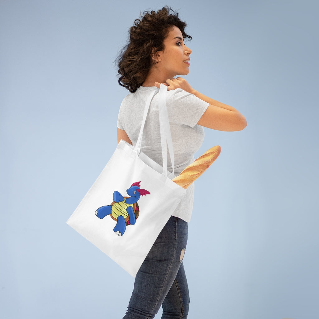 Squirtila Tote Bag made of 100% cotton with cross-stitched handles, available in multiple colors.