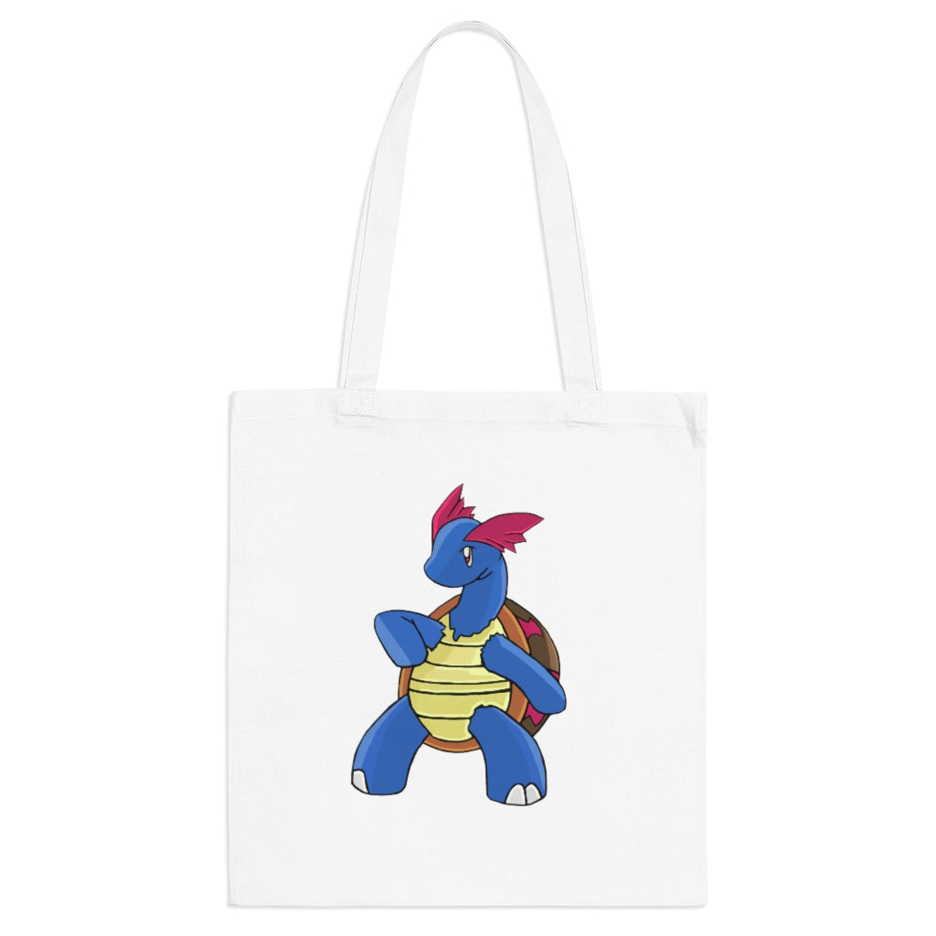 Squirtila Tote Bag made of 100% cotton with cross-stitched handles, available in multiple colors.