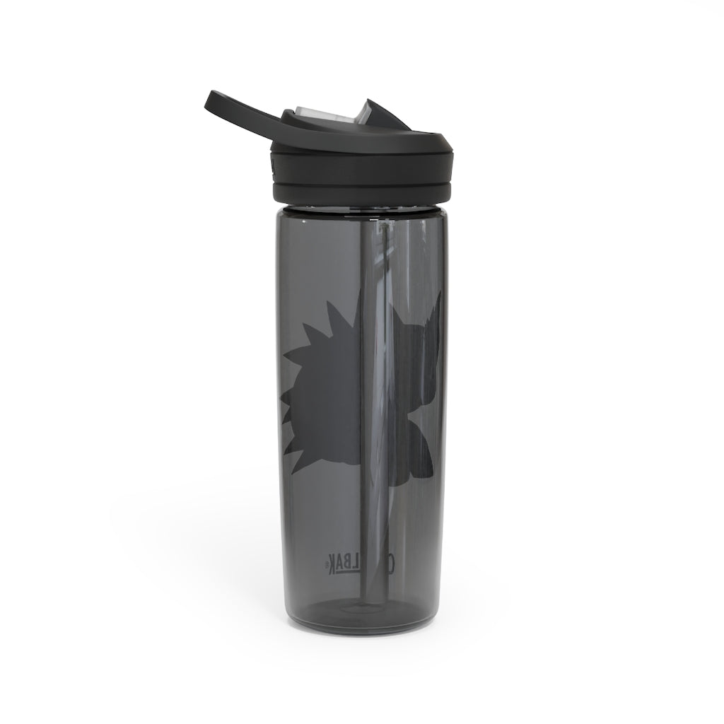 Squirtois CamelBak Eddy® Water Bottle in 20oz and 25oz sizes, showcasing its durable Tritan™ material and personalized design.