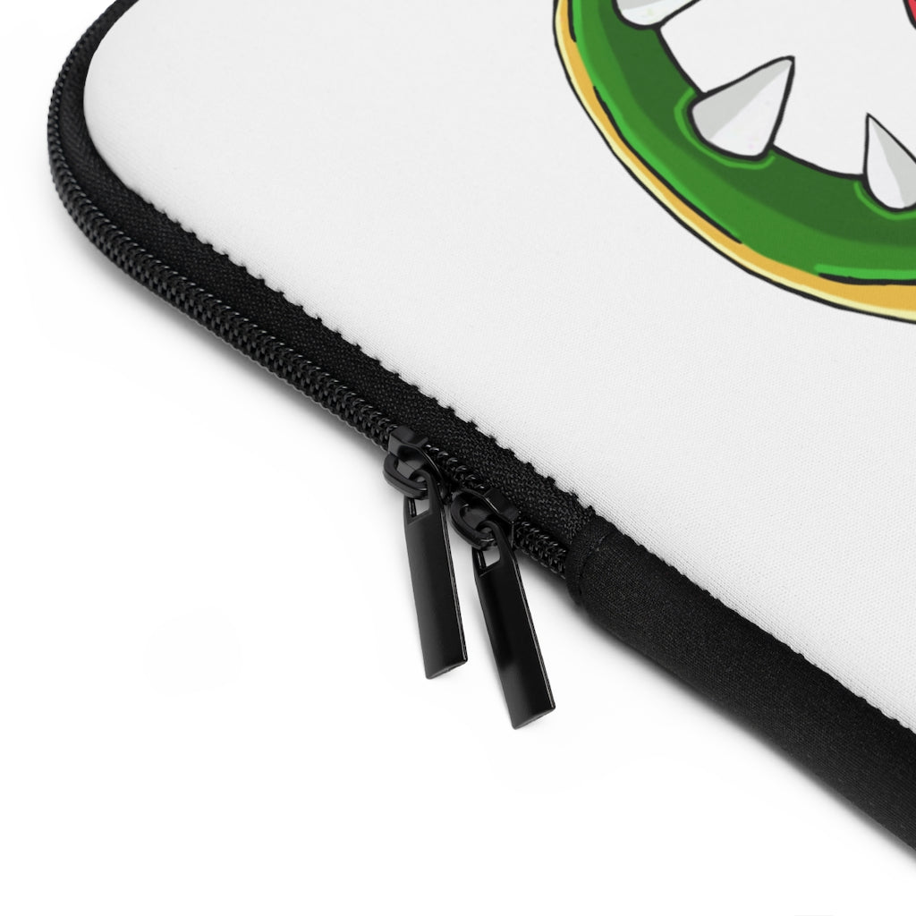 Sunecoon Laptop Sleeve featuring a customizable front and black polyester back, designed for protection and style.