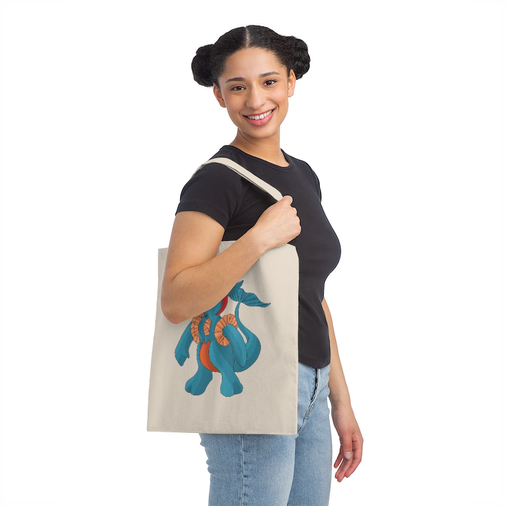 Swark Canvas Tote Bag made of 100% cotton sheeting, featuring reinforced handles and a spacious interior for versatile use.