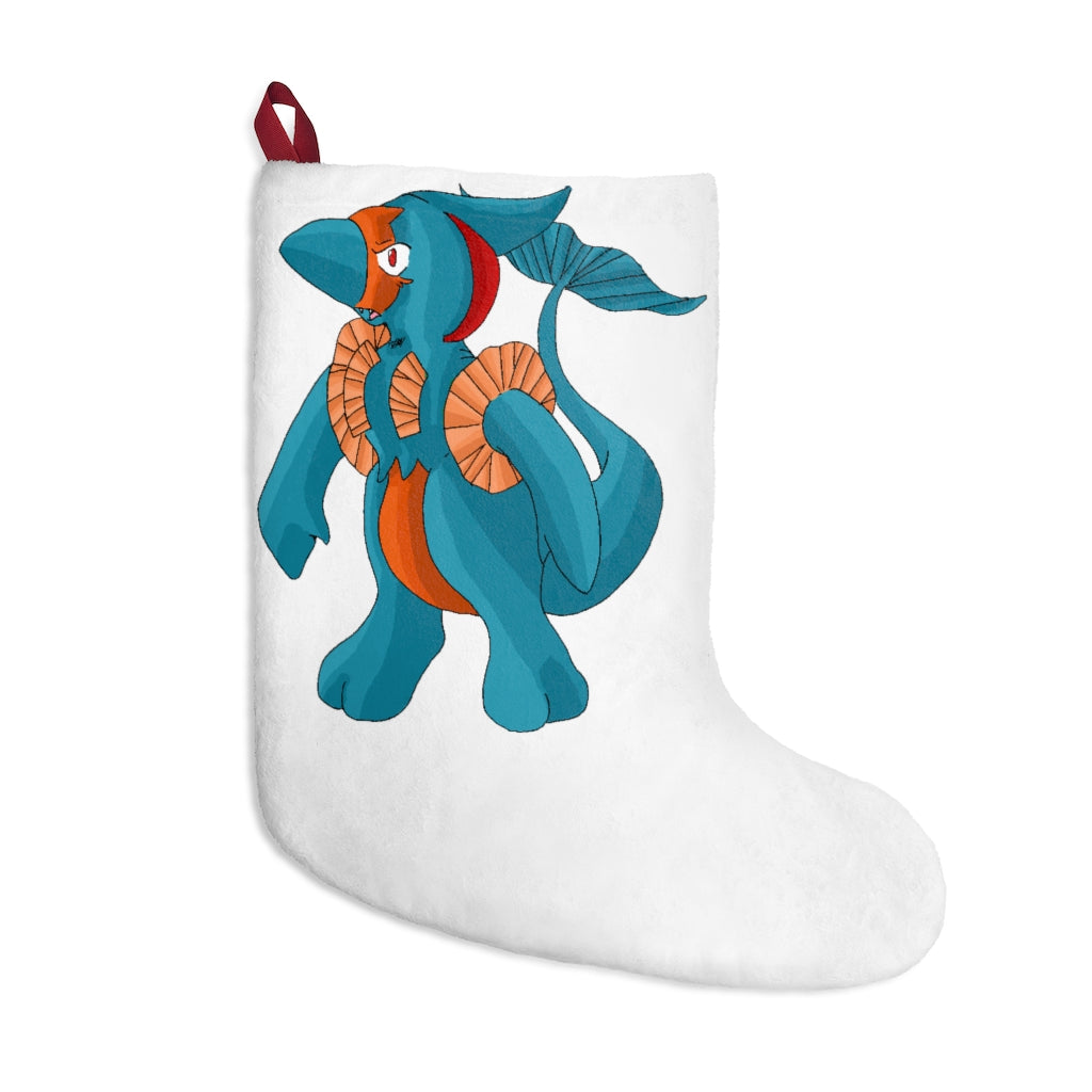 Swark Christmas Stockings featuring soft polyester fleece with festive designs and a twill ribbon hanging loop.