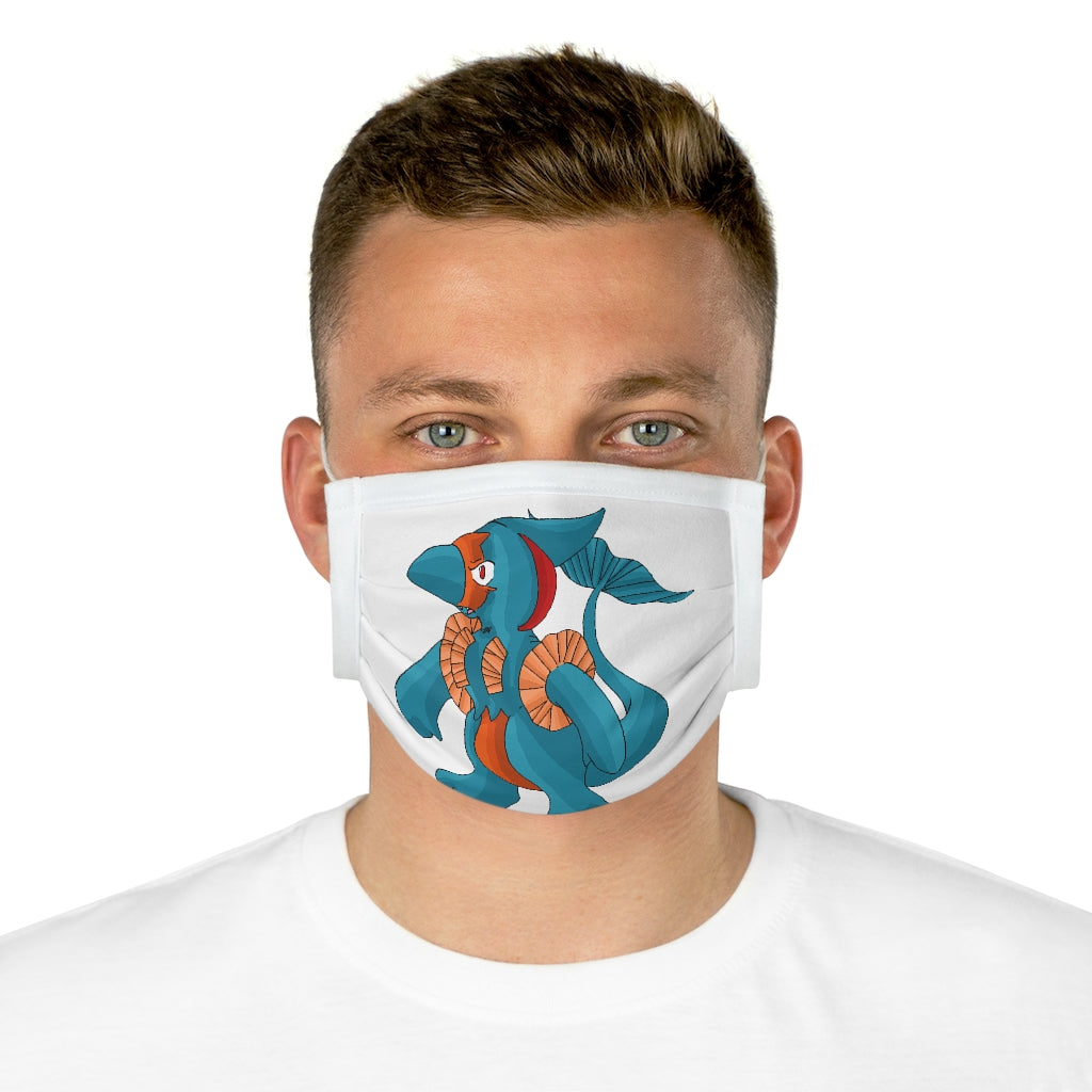 Swark Cotton Face Mask featuring colorful motifs and adjustable earloops, made from 100% cotton for comfort and style.