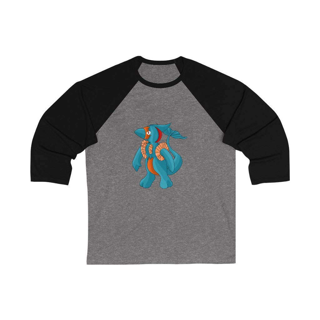 Swark Unisex 3/4 Sleeve Baseball Tee in various colors, showcasing its modern fit and ribbed collar.