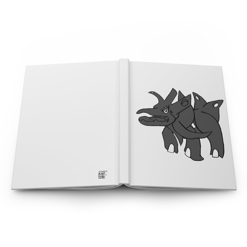 Tanktron Hardcover Journal Matte with customizable cover and lined pages, showcasing a stylish matte finish.