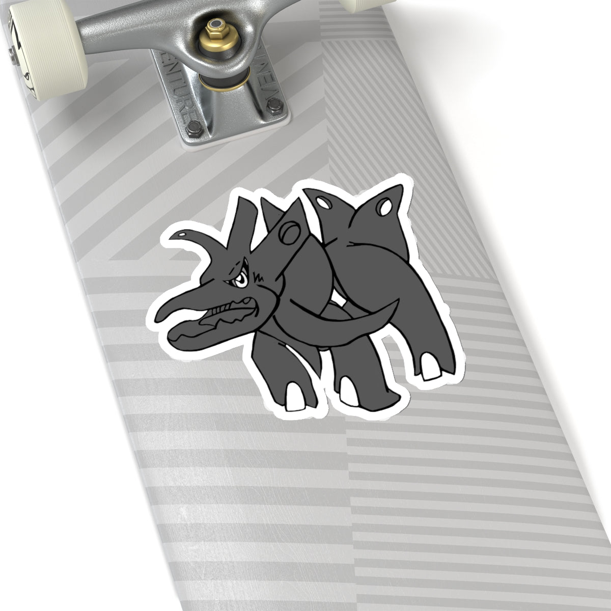 Tanktron Kiss-Cut Stickers showcasing various custom shapes and sizes on a clean background.