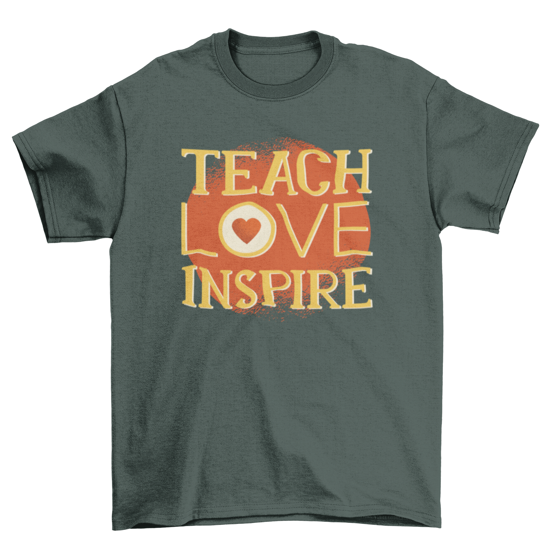 A stylish teacher quote t-shirt featuring an inspiring design, perfect for educators and education enthusiasts.