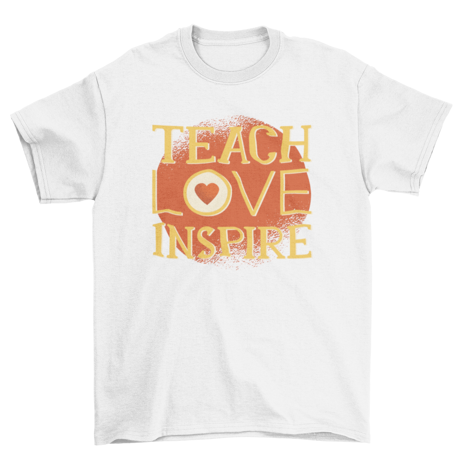 A stylish teacher quote t-shirt featuring an inspiring design, perfect for educators and education enthusiasts.