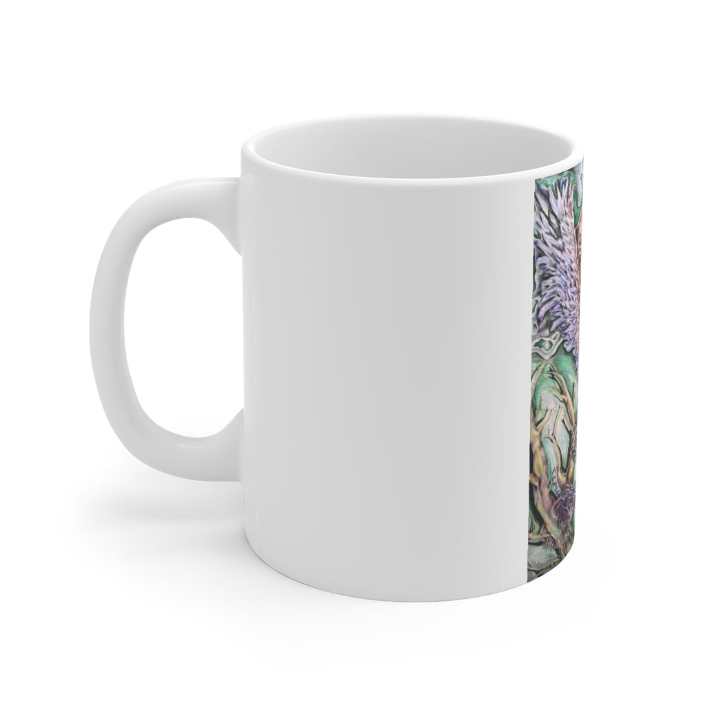 The Key Mug - Small 11oz featuring a scratch-resistant finish and easy-grip handle, perfect for daily use.