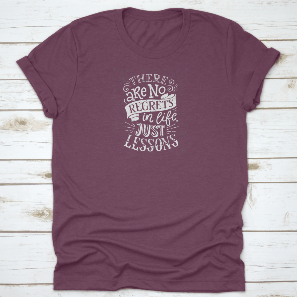 Noc Inspirational and Motivational Quote Design T-Shirt in various colors, showcasing its comfortable fabric and classic fit.