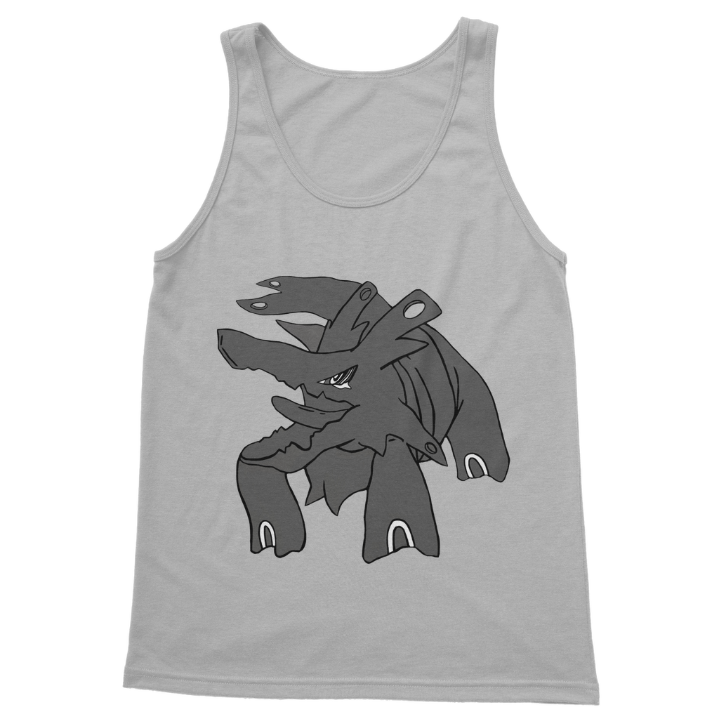 Titanica Classic Adult Vest Top in various colors, showcasing its unisex design and high-quality cotton fabric.