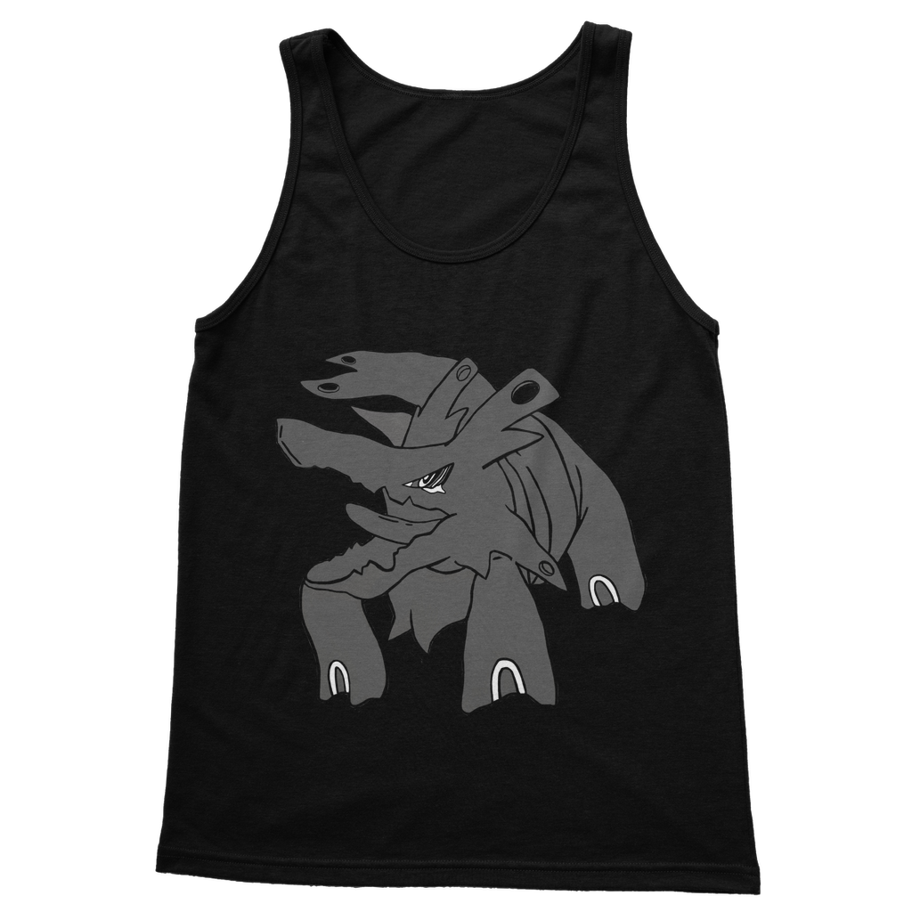 Titanica Classic Adult Vest Top in various colors, showcasing its unisex design and high-quality cotton fabric.