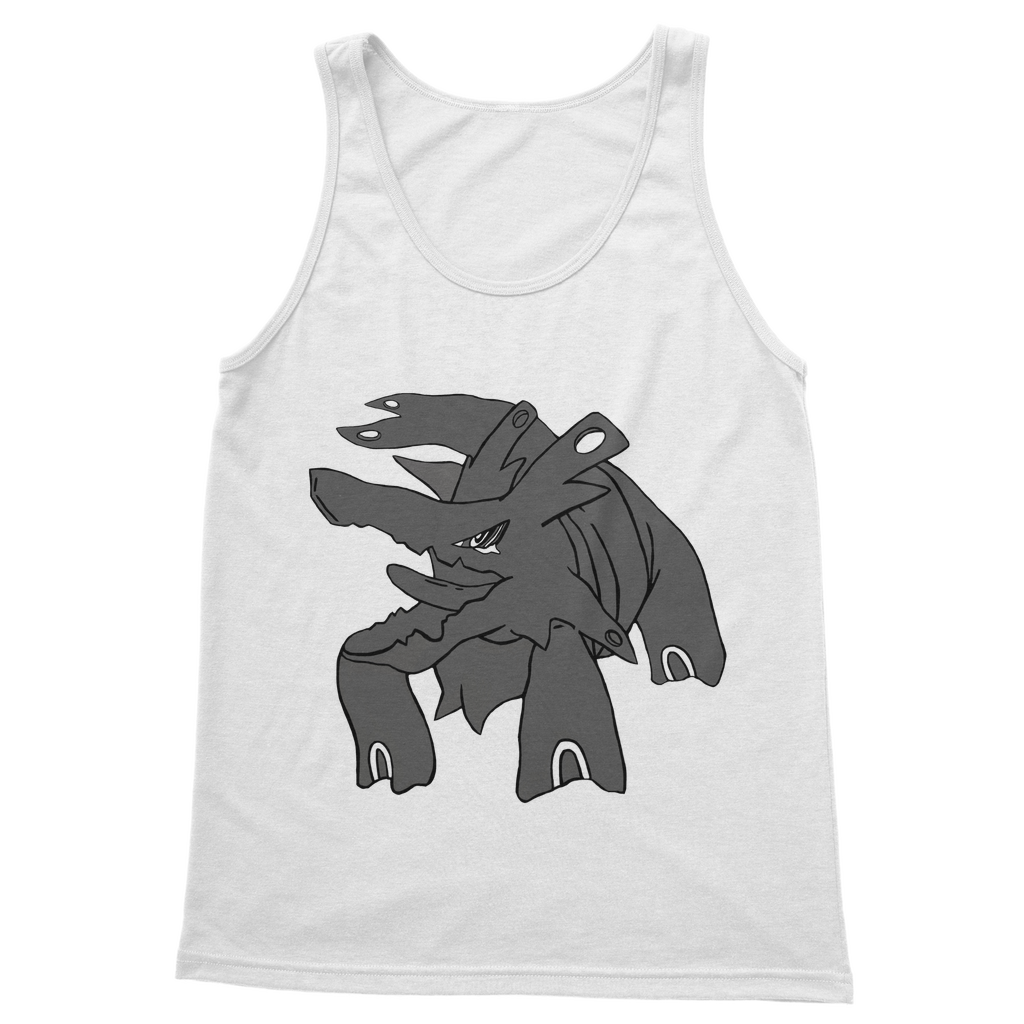 Titanica Classic Adult Vest Top in various colors, showcasing its unisex design and high-quality cotton fabric.