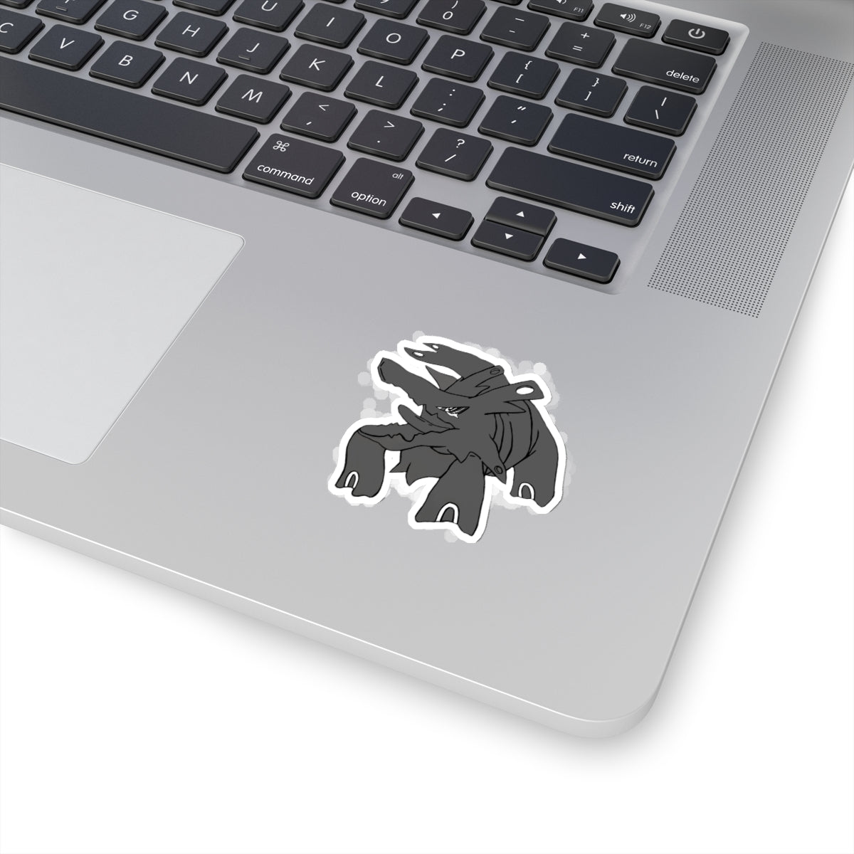 Titanica Kiss-Cut Stickers showcasing various custom shapes and sizes on a clean background.