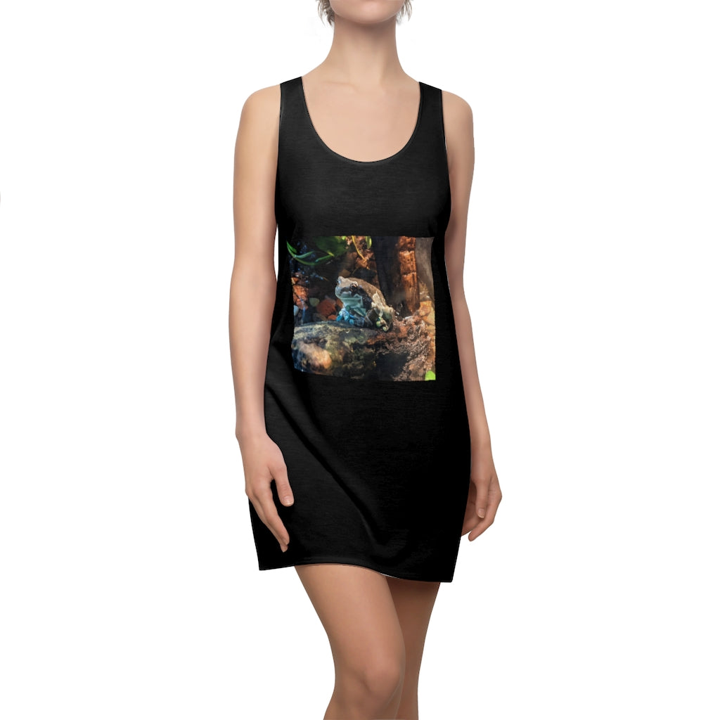 Toad Women's Cut & Sew Racerback Dress showcasing a stylish and feminine design in a lightweight fabric.