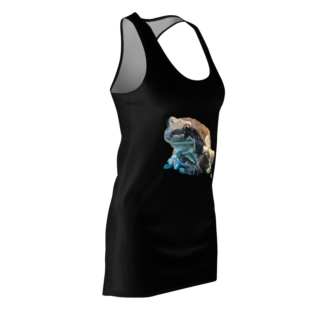 Toad Women's Cut & Sew Racerback Dress showcasing a stylish and feminine design, perfect for casual and active wear.